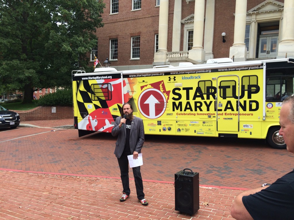 The Pitch Across Maryland Tourbus | Stress Indicators.com