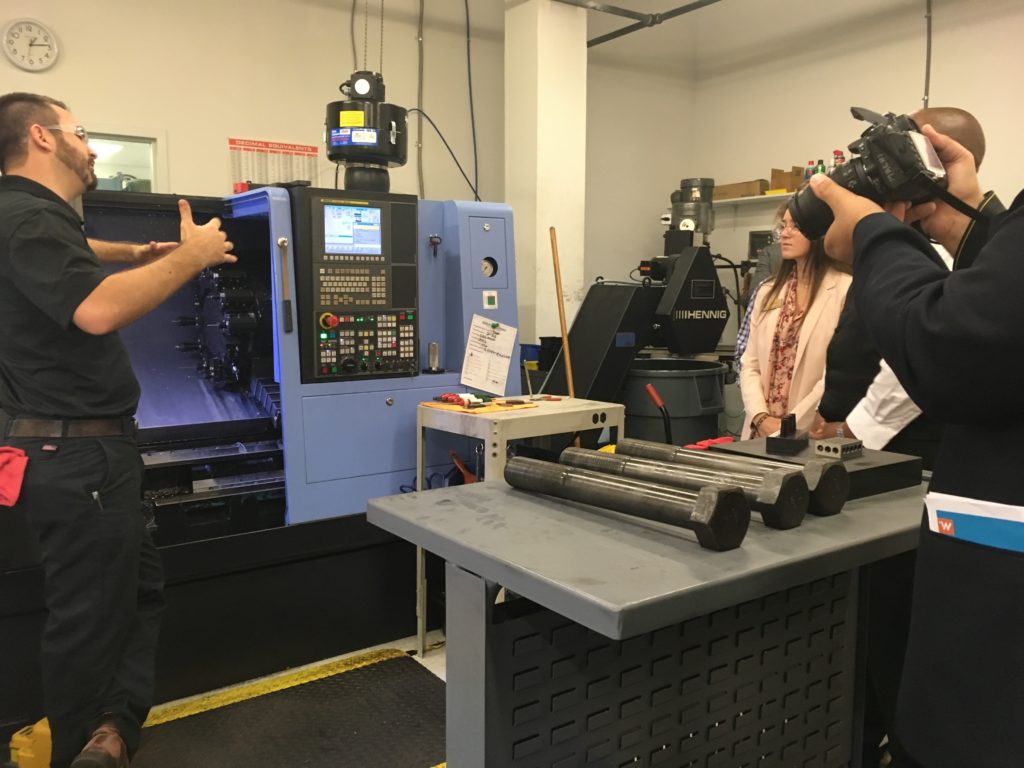 CNC lathe mfg day
